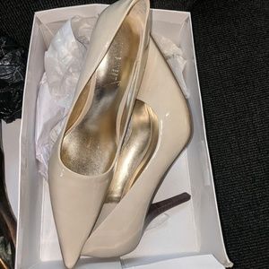 Nine West Beige Pumps